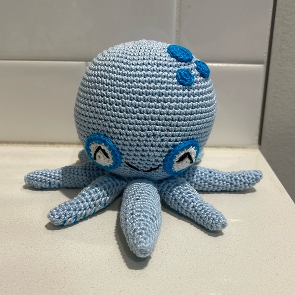 Hand Crafted Other - Hand Crafted Octopus 🐙 Amigurumi Crochet Doll Toy Figure Ocean Sea Water Marine